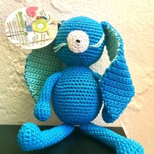 Ecofriendly Crochet Bunny Plush Toy